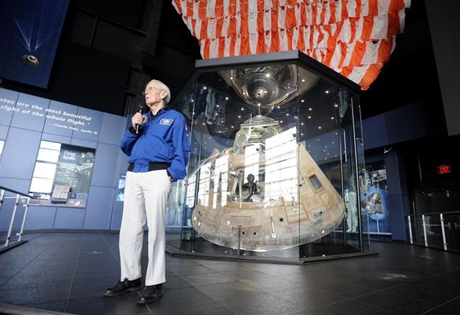 Apollo 16 moonwalker reflects on mission's 50th anniversary | iNFOnews.ca CP199230261