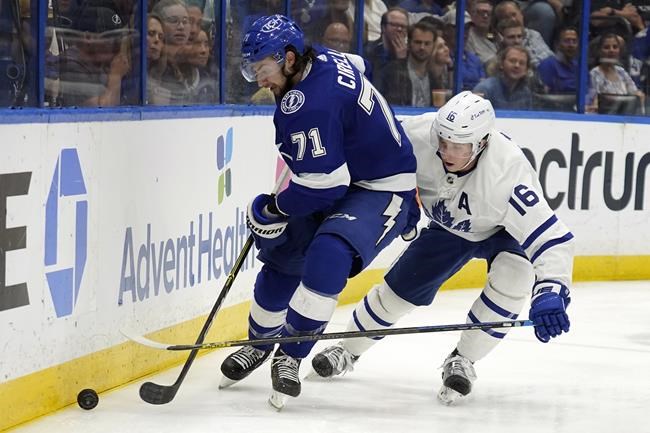 Stamkos becomes Lightning's scoring leader in win over Maple Leafs | iNFOnews.ca