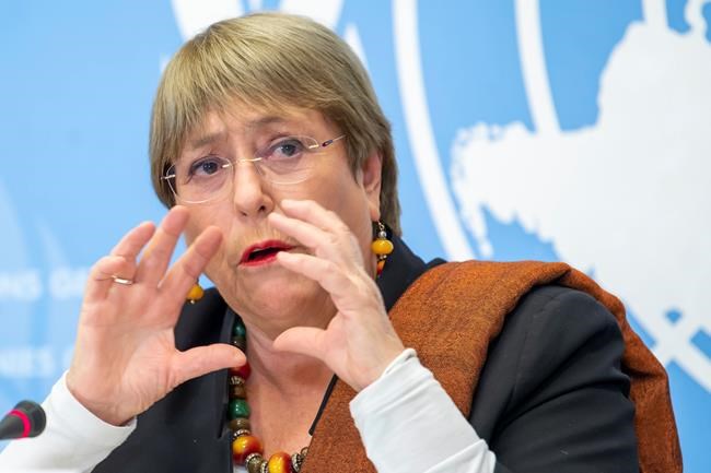 UN rights chief sees 'horror story' of violations in Ukraine | iNFOnews.ca