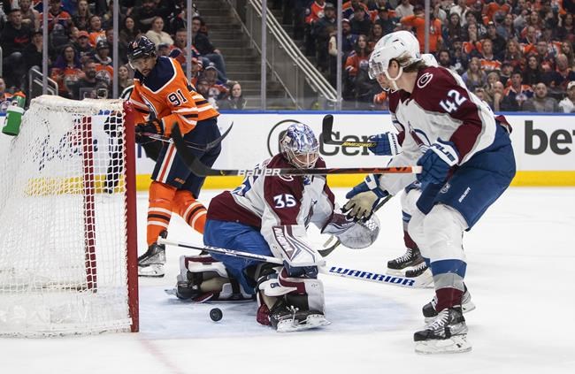 Kane scores hat trick as Oilers clinch playoff spot with 6-3 win over Avalanche | iNFOnews.ca