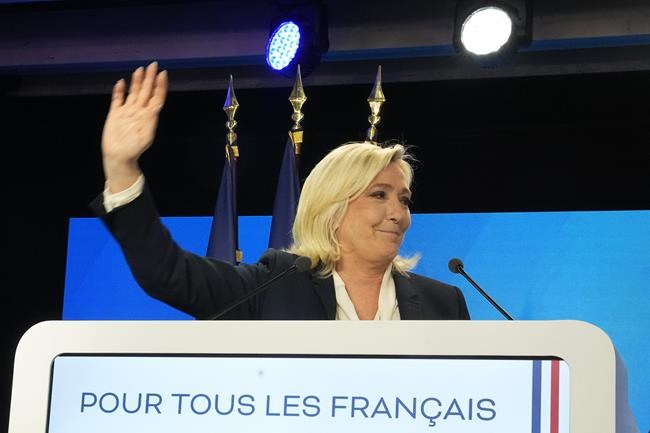 Far-right Le Pen plots parliament win after loss to Macron | iNFOnews.ca
