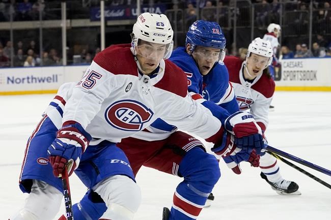 Petry helps Canadiens beat Rangers 4-3 to end 9-game skid | iNFOnews.ca