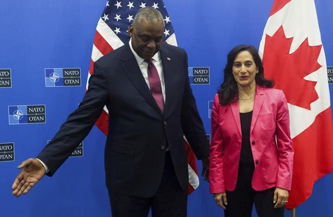 Defence Minister Anita Anand talks Ukraine, Norad with U.S. counterpart at Pentagon | iNFOnews.ca