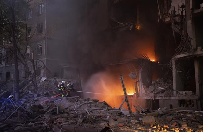 Explosions rock Kyiv again as Russians rain fire on Ukraine | iNFOnews.ca