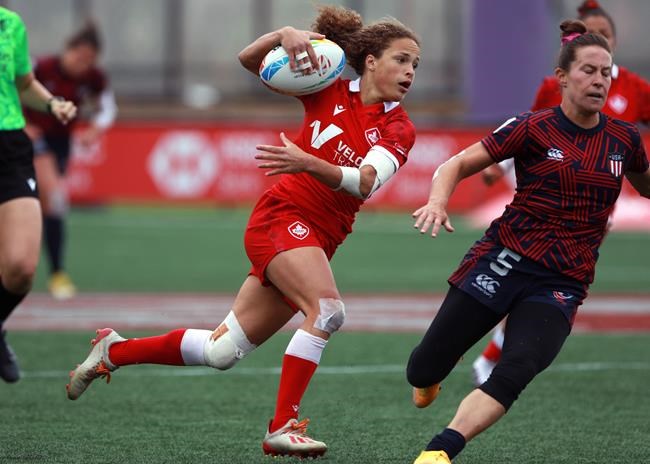 Canada finishes in fifth place at Langford women's rugby 7s event | iNFOnews.ca Canada finishes in fifth place at Langford women's rugby 7s event | iNFOnews.ca