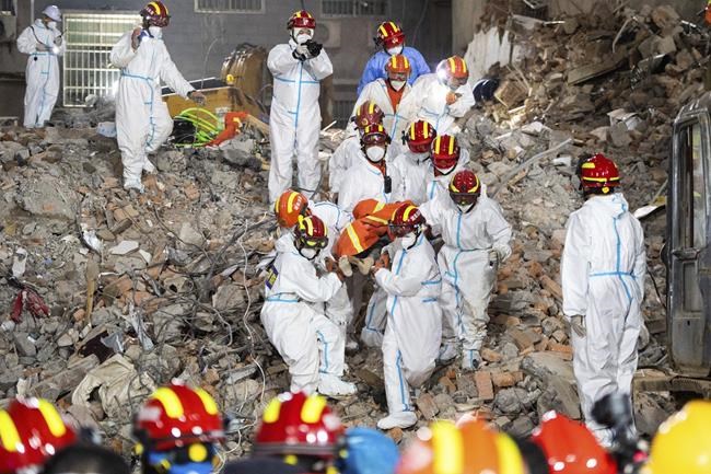 53 dead in China building collapse, search for trapped ends | iNFOnews.ca