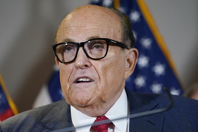 Giuliani withdraws from interview with Jan. 6 committee | iNFOnews.ca