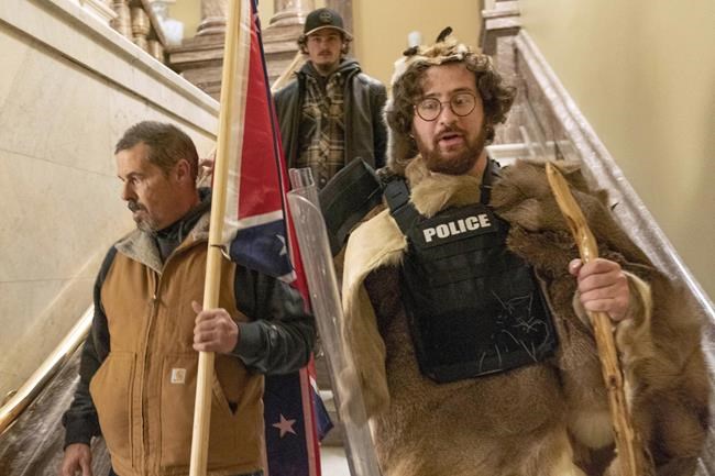 Man who stormed Capitol in caveman costume gets prison | iNFOnews.ca