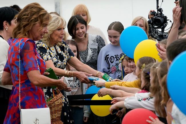 'This has to end': Jill Biden sees Ukraine moms' heartbreak | iNFOnews.ca