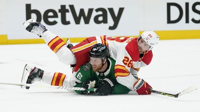 Pavelski scores twice for Stars in 4-2 win over Flames to lead series | iNFOnews.ca