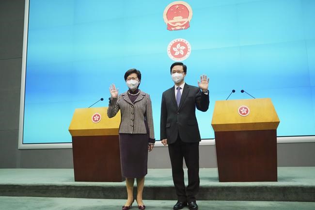 EXPLAINER: What comes next with John Lee leading Hong Kong? | iNFOnews.ca CP262300116