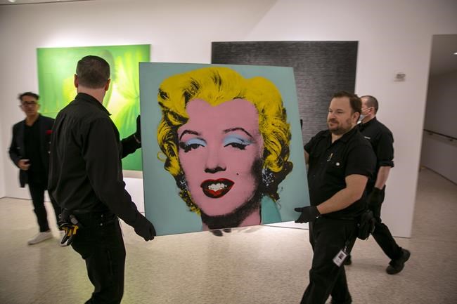 Warhol's 'Marilyn' auction nabs $195M; most for US artist | iNFOnews.ca Warhol's 'Marilyn' auction nabs $195M; most for US artist | iNFOnews.ca