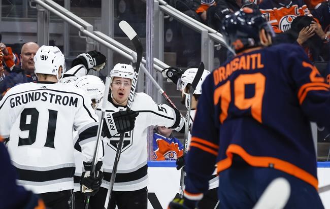 Kempe scores twice, Kings outlast Oilers to take 5-4 OT victory | iNFOnews.ca Kempe scores twice, Kings outlast Oilers to take 5-4 OT victory | iNFOnews.ca