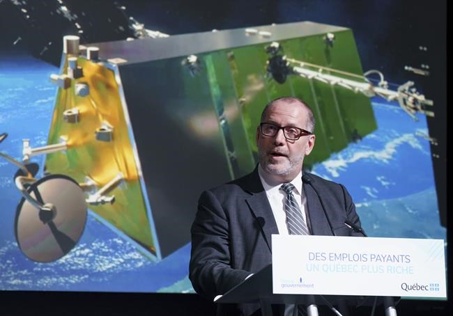 Space technology firm MDA reports Q1 profit, revenue up 4% from year ago | iNFOnews.ca CP869626802