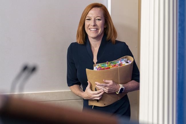 ‘Fiery’ Psaki ending tenure as a top White House messenger | iNFOnews.ca