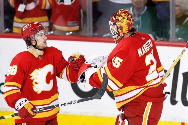 Backlund, Mangiapane lead Flames in 3-1 win over Stars to take series lead | iNFOnews.ca Backlund, Mangiapane lead Flames in 3-1 win over Stars to take series lead | iNFOnews.ca