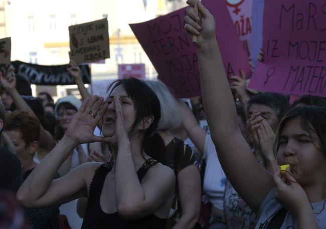 Thousands rally in Croatia after woman denied abortion | iNFOnews.ca