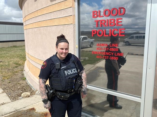 Project Moon Woman: Officer with Alberta's Blood Tribe fights human trafficking | iNFOnews.ca
