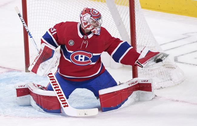 Montreal Canadiens goalie Carey Price named finalist for Masterton Trophy | iNFOnews.ca