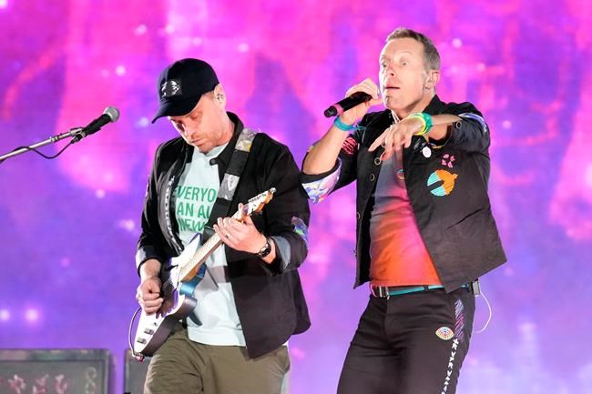 Get on your bike: Coldplay hopes to lead with a green tour | iNFOnews.ca Get on your bike: Coldplay hopes to lead with a green tour | iNFOnews.ca