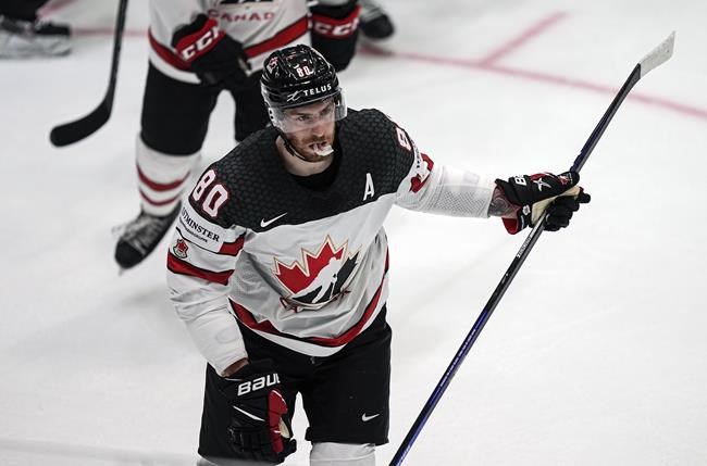 Dubois strikes twice again, Canada remains perfect at worlds with win over Slovakia | iNFOnews.ca Dubois strikes twice again, Canada remains perfect at worlds with win over Slovakia | iNFOnews.ca