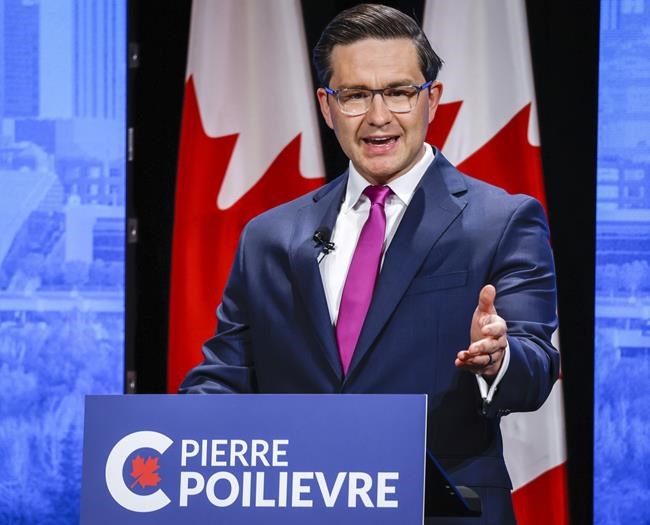 Tory leadership candidate Pierre Poilievre denounces 'white replacement theory' | iNFOnews.ca