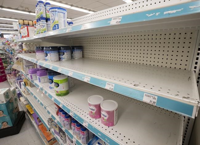 Shortages of some baby formula in Quebec due to panic buying, U.S. supply issues | iNFOnews.ca Shortages of some baby formula in Quebec due to panic buying, U.S. supply issues | iNFOnews.ca