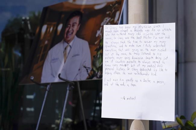 Doctor who fought church gunman remembered as kind protector | iNFOnews.ca