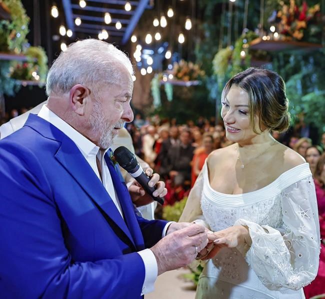 Brazil's Lula gets married at 76 with a political touch | iNFOnews.ca