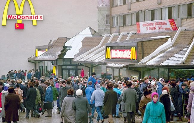 McDonald's era in Russia coming to a close, restaurants sold | iNFOnews.ca