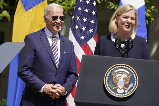 Rebutting Turkey, Biden lauds NATO bids of Sweden, Finland | iNFOnews.ca CP356587468