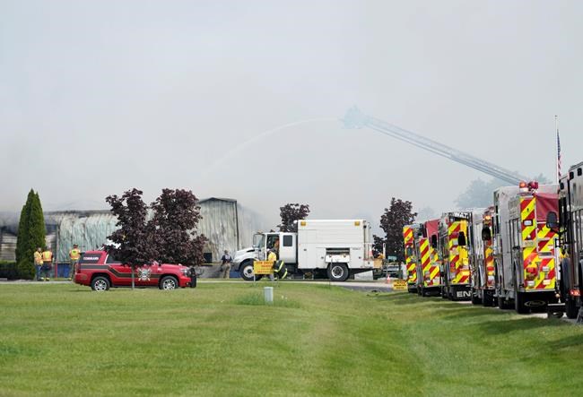 6 injured in explosion and fire at Wisconsin pier factory | iNFOnews.ca
