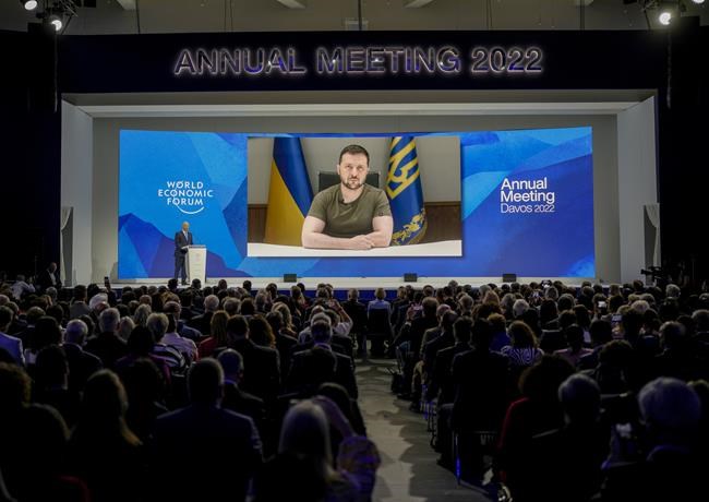 Zelenskyy urges 'maximum' sanctions on Russia in Davos talk | iNFOnews.ca