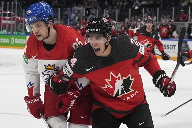 Canada to play for gold at men's hockey worlds after 6-1 victory over Czechia | iNFOnews.ca