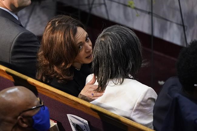 VP Harris tells Buffalo mourners: 'We will come together' | iNFOnews.ca