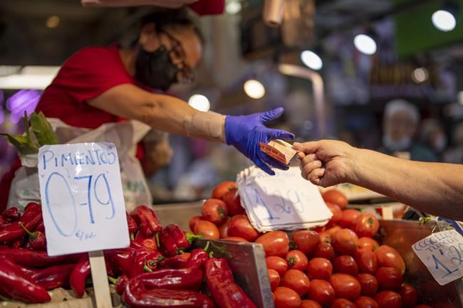 Eurozone inflation hits record 8.1% amid rising energy costs | iNFOnews.ca CP651310046