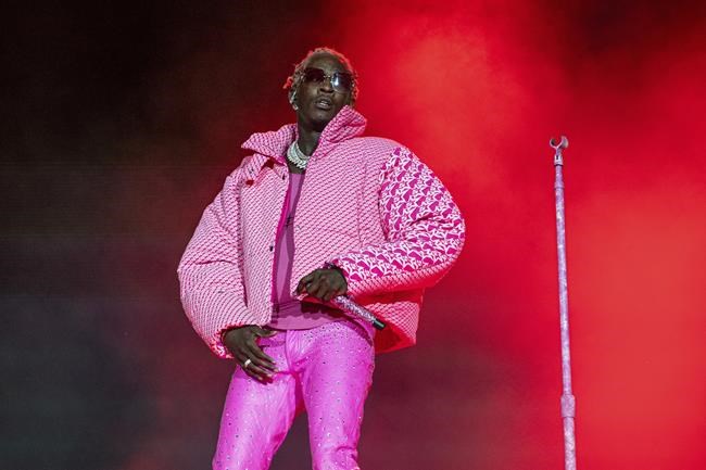 Georgia sheriff: Teen threatened death for Young Thug arrest | iNFOnews.ca CP458429167