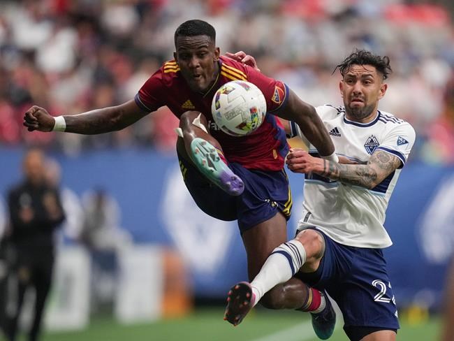 Gauld's penalty shot lifts Whitecaps to 2-1 victory over Real Salt Lake | iNFOnews.ca CP1820728449