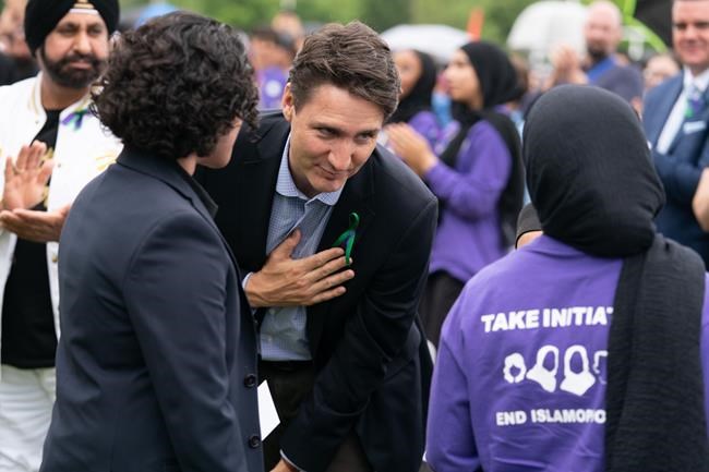 Trudeau joins London march marking anniversary of deadly attack on Muslim family | iNFOnews.ca