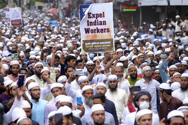 Anger erupts in Bangladesh, India over comments about Islam | iNFOnews.ca