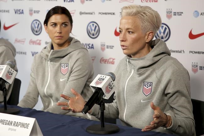 Rapinoe, Morgan back with U.S. for World Cup qualifiers | iNFOnews.ca