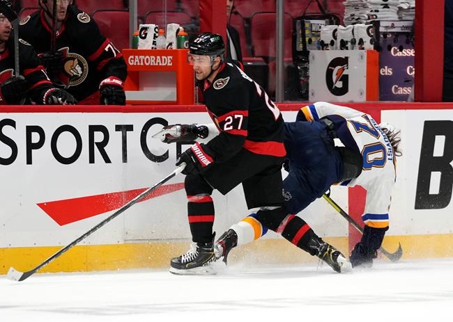 Senators sign forward Dylan Gambrell to one-year contract extension | iNFOnews.ca