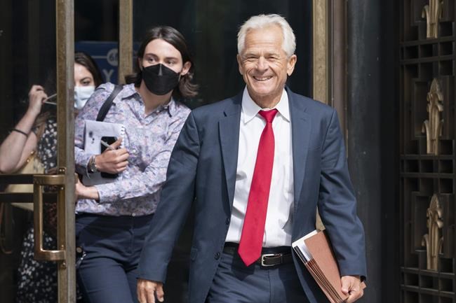 Ex-Trump aide Navarro pleads not guilty to contempt charges | iNFOnews.ca