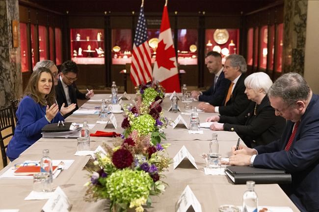 Freeland, Yellen say they are working together to combat soaring global inflation | iNFOnews.ca Freeland, Yellen say they are working together to combat soaring global inflation | iNFOnews.ca