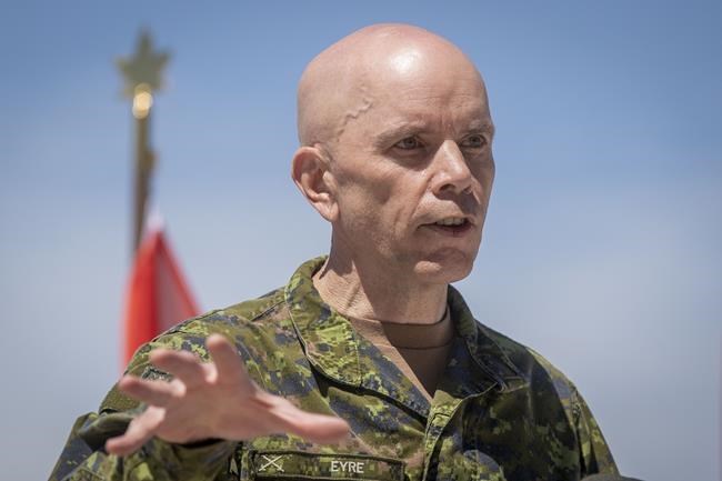Defence chief Gen. Wayne Eyre reviewing vaccine requirement for Canadian Armed Forces | iNFOnews.ca