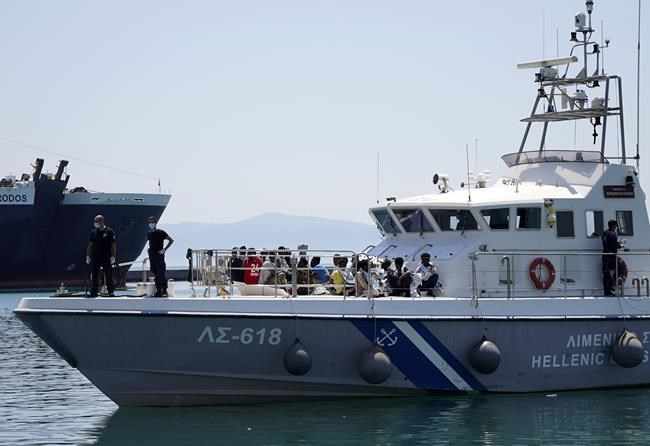 Greece: Stranded on tiny island, migrant mother gives birth | iNFOnews.ca