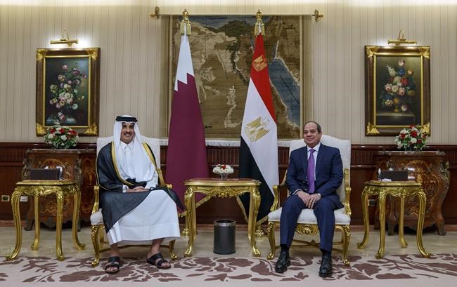 Qatar's emir in Cairo for 1st time since Arab spat resolved | iNFOnews.ca Qatar's emir in Cairo for 1st time since Arab spat resolved | iNFOnews.ca