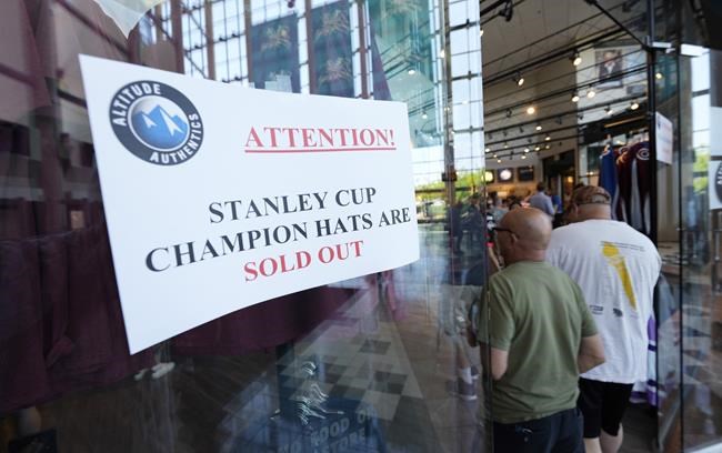 Mile High magic: Avs add to Denver's title town run on ice | iNFOnews.ca