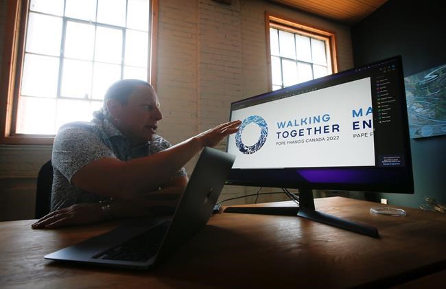 'Forward together:' Manitoba Métis graphic designer creates logo for papal visit | iNFOnews.ca 'Forward together:' Manitoba Métis graphic designer creates logo for papal visit | iNFOnews.ca