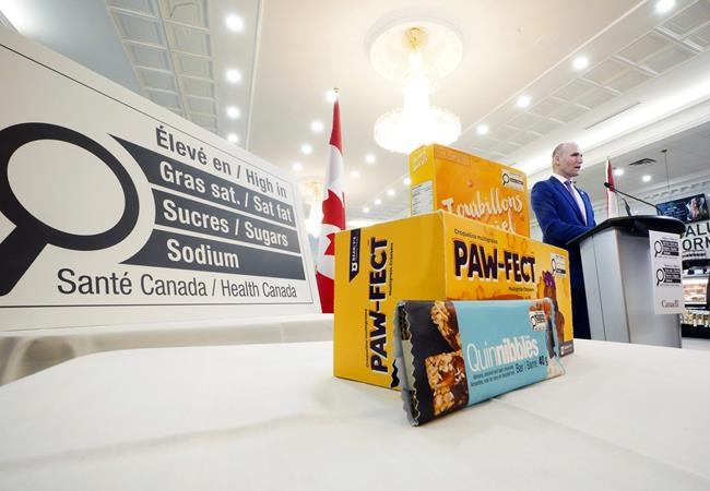 Canada to require nutrition warnings on front of some packaged food | iNFOnews.ca